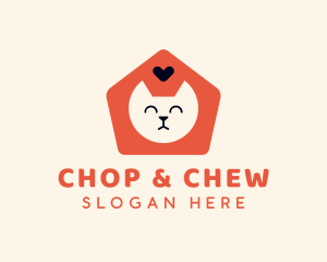 Shelter - Pet Cat Shelter logo design