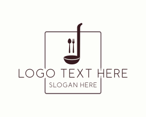 Spoon - Cooking Utensils Restaurant logo design