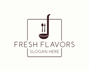 Ingredients - Cooking Utensils Restaurant logo design