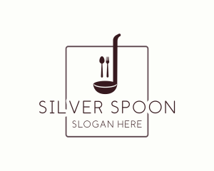 Cooking Utensils Restaurant logo design