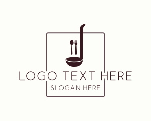 Eatery - Cooking Utensils Restaurant logo design