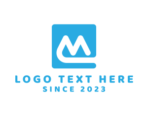 Teacher - Library Book Letter M Business logo design