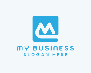 Generic Business Letter M  logo design