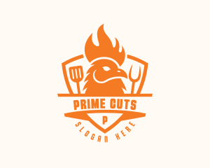 Chicken Barbecue Grill Logo