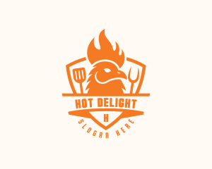 Chicken Barbecue Grill logo design