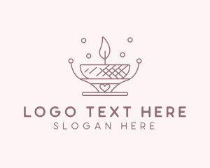 Home Decor - Candle Wax Boutique logo design