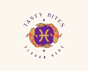 Pisces Fish Horoscope Logo
