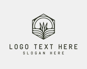 Orchard - Agriculture Farm Leaf logo design