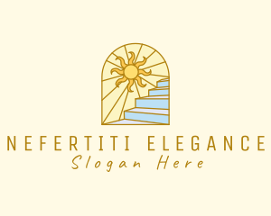 Sunrise Scenic Staircase logo design