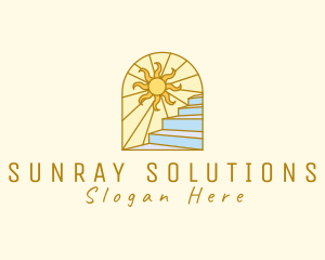 Sunray - Sunrise Scenic Staircase logo design