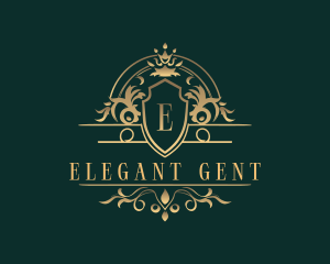 Elegant Royal Shield logo design