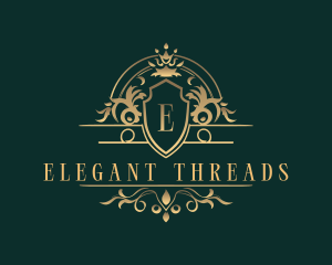 Elegant Royal Shield logo design