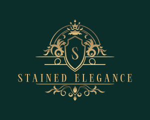 Elegant Royal Shield logo design