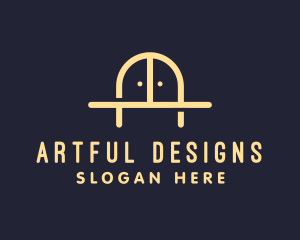 Golden Bridge Furniture logo design