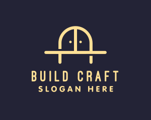 Golden Bridge Furniture logo design