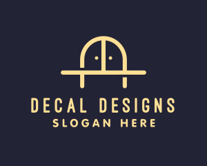 Golden Bridge Furniture logo design