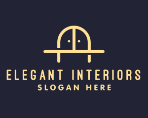 Golden Bridge Furniture logo design