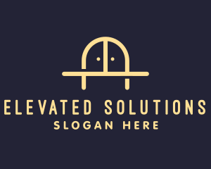 Golden Bridge Furniture logo design