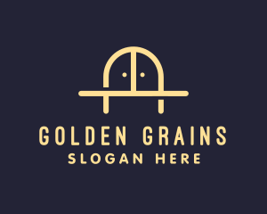 Golden Bridge Furniture logo design