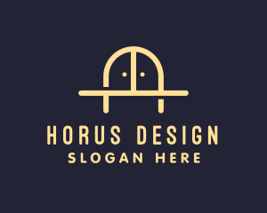 Golden Bridge Furniture logo design