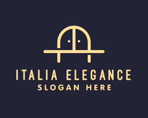 Golden Bridge Furniture logo design