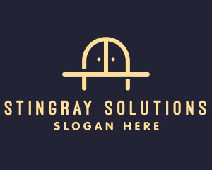 Golden Bridge Furniture logo design