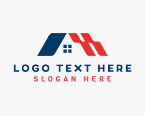 Roofing - Home Repair Roofing logo design