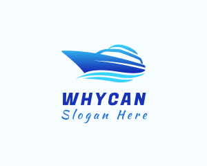 Cruise - Blue Yacht Sailing logo design