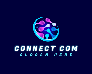 Connection Tech Science logo design