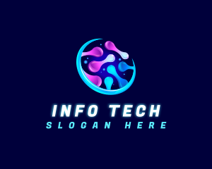 Information - Connection Tech Science logo design