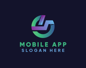 Software - Digital App Letter G logo design