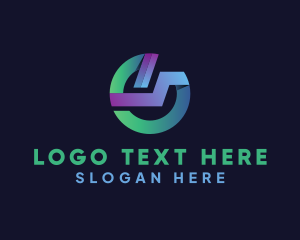 Interaction - Digital App Letter G logo design