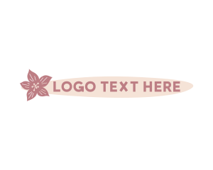Influencer - Beauty Floral Spa logo design