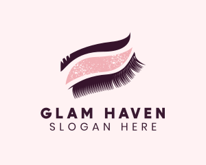 Glam - Glam Eyeshadow Makeup logo design