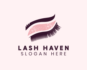 Beauty Eyeshadow Makeup logo design