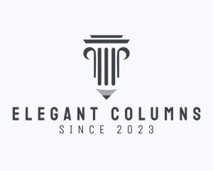 Writer Judicial Column logo design