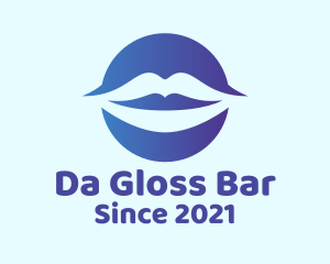 Blue Lip Gloss logo design