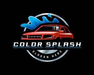 Car Vehicle Wash logo design