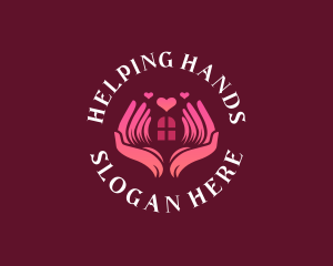 Hand Support Organization logo design