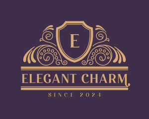 Elegant Shield Event logo design