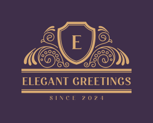 Elegant Shield Event logo design