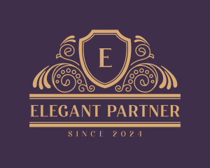 Elegant Shield Event logo design