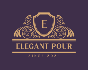 Elegant Shield Event logo design