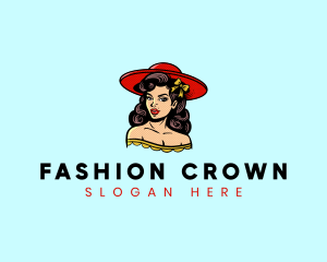 Pinup Girl Fashion logo design