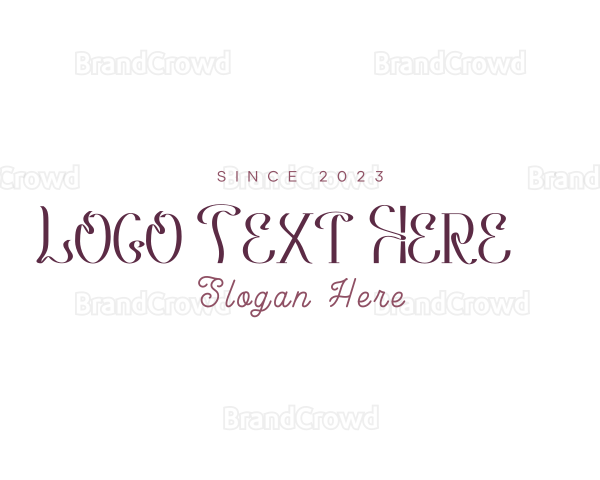 Beauty Fashion Business Logo
