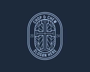Religion Fellowship Cross Logo