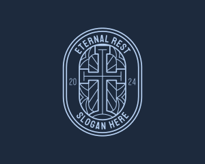 Funeral Home - Religion Fellowship Cross logo design