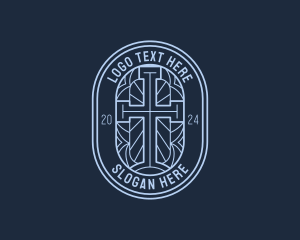 Religion Fellowship Cross Logo