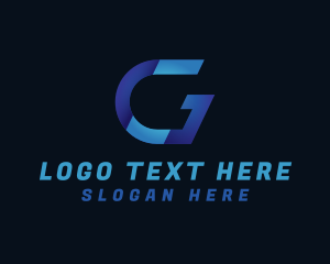 League - Modern Technology Letter G logo design