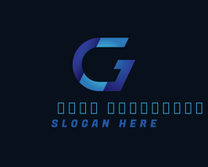 Racing - Modern Technology Letter G logo design